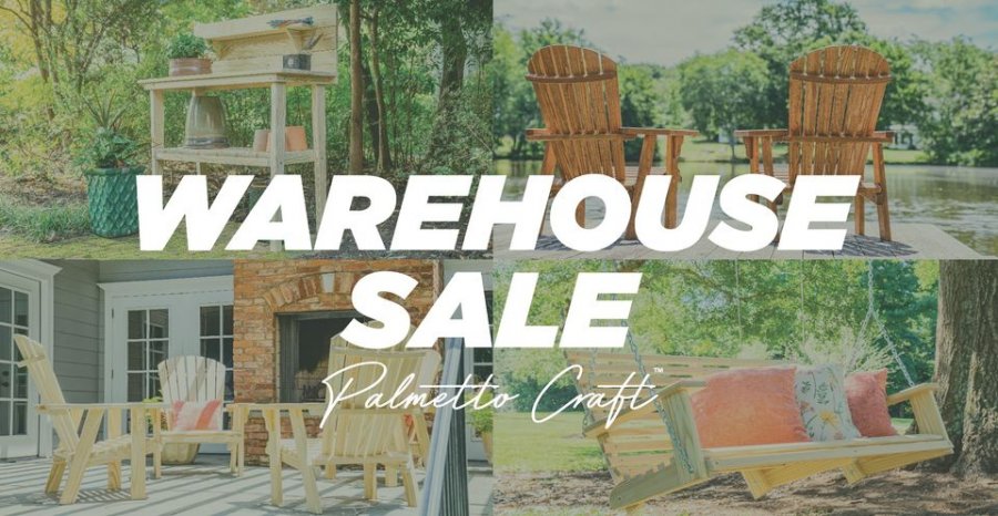 Palmetto Craft: Outdoor Furniture Warehouse Sale