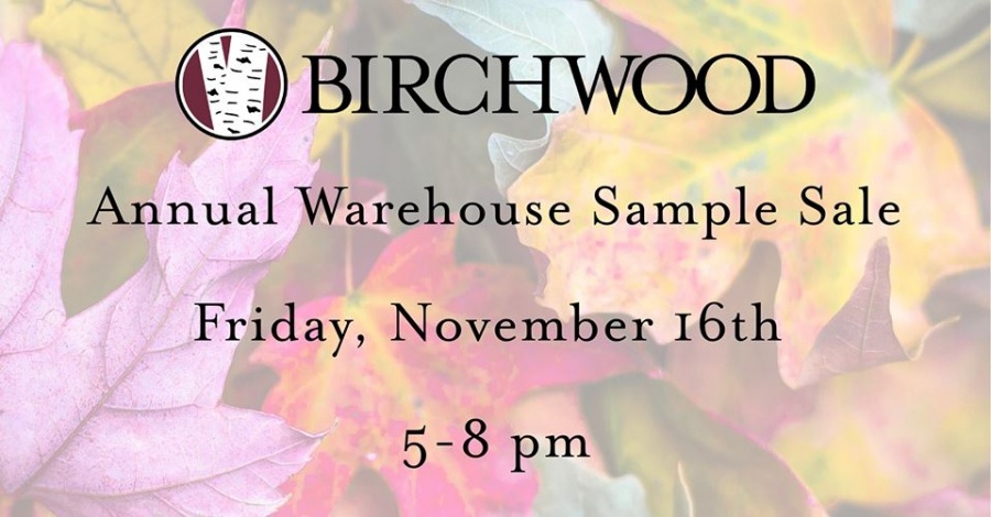 Birchwood Annual Warehouse Sale