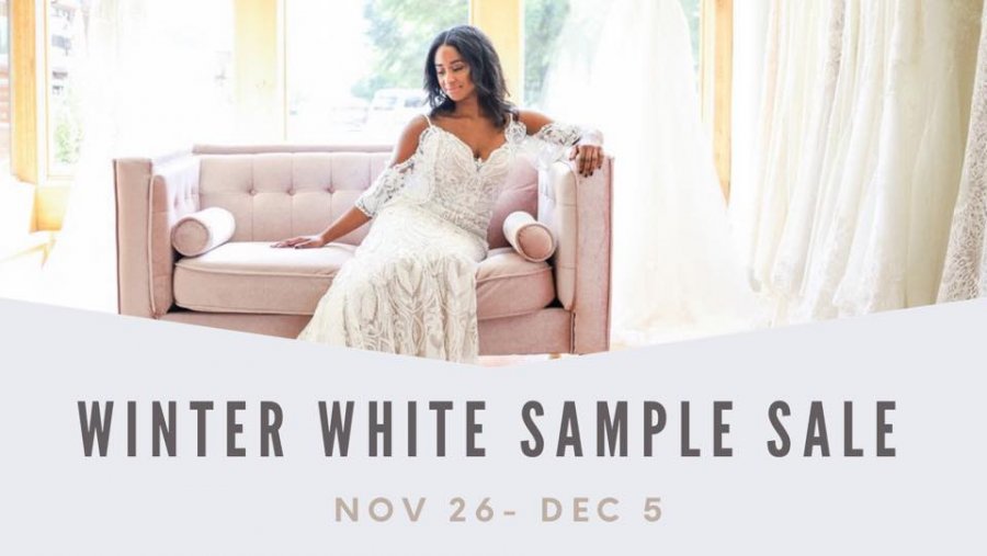 Voilá Bridal Winter White Sample Sale