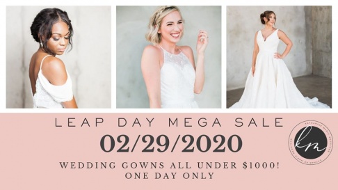 Katharine Marie Weddings Leap Day Mega Sale