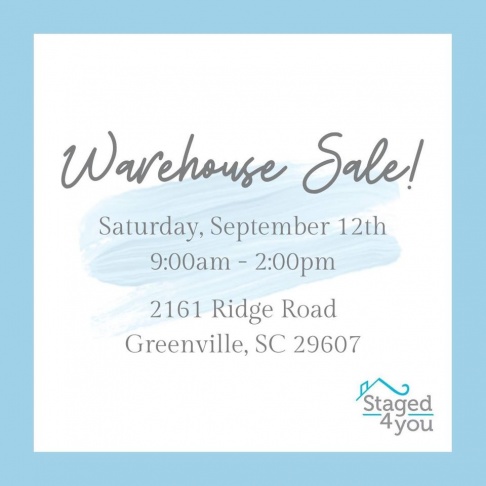Staged 4 You Warehouse Sale