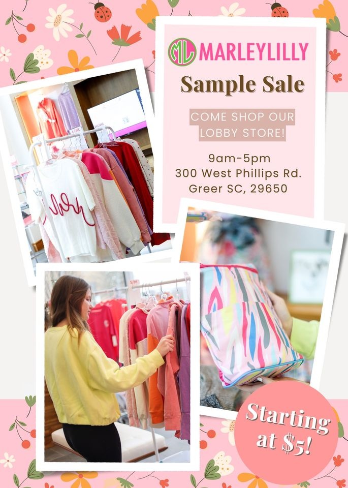 Marleylilly Sample Sale