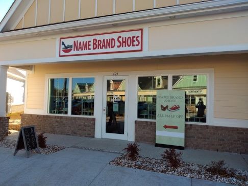 Name Brand Shoes Sidewalk Sale